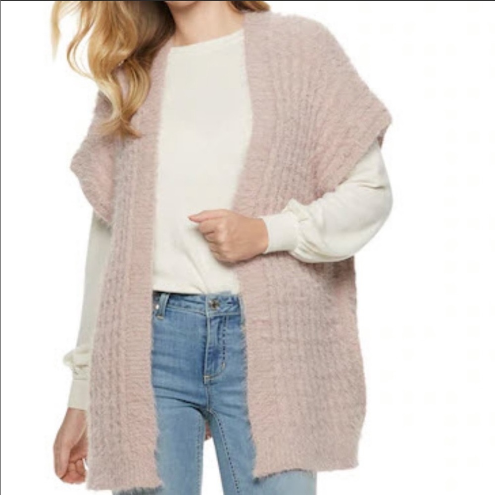 LC Lauren Conrad OS Knit Komono